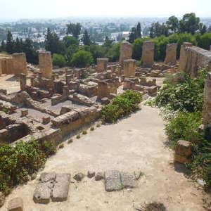 The Archaeological Site of Carthage in Tunisia